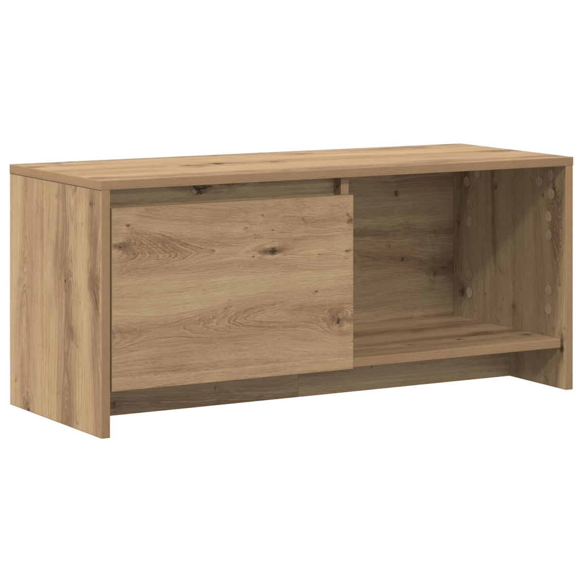 TV-møbelsæt 90 x 35 x 40 cm Artisan Egetræ Konstrueret træ