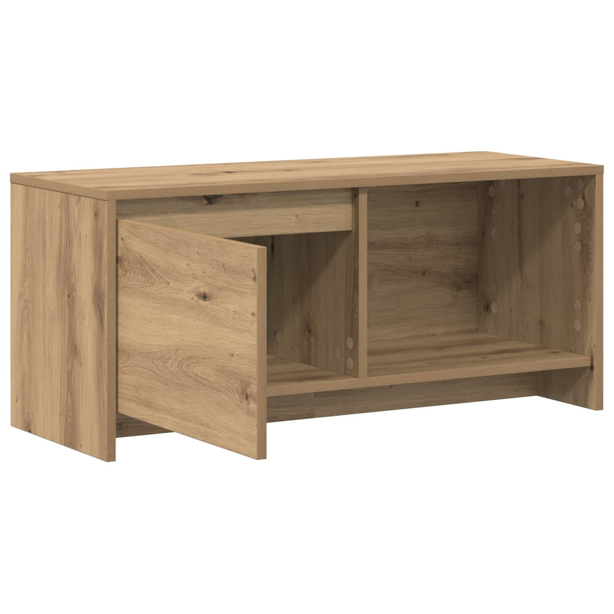 TV-møbelsæt 90 x 35 x 40 cm Artisan Egetræ Konstrueret træ