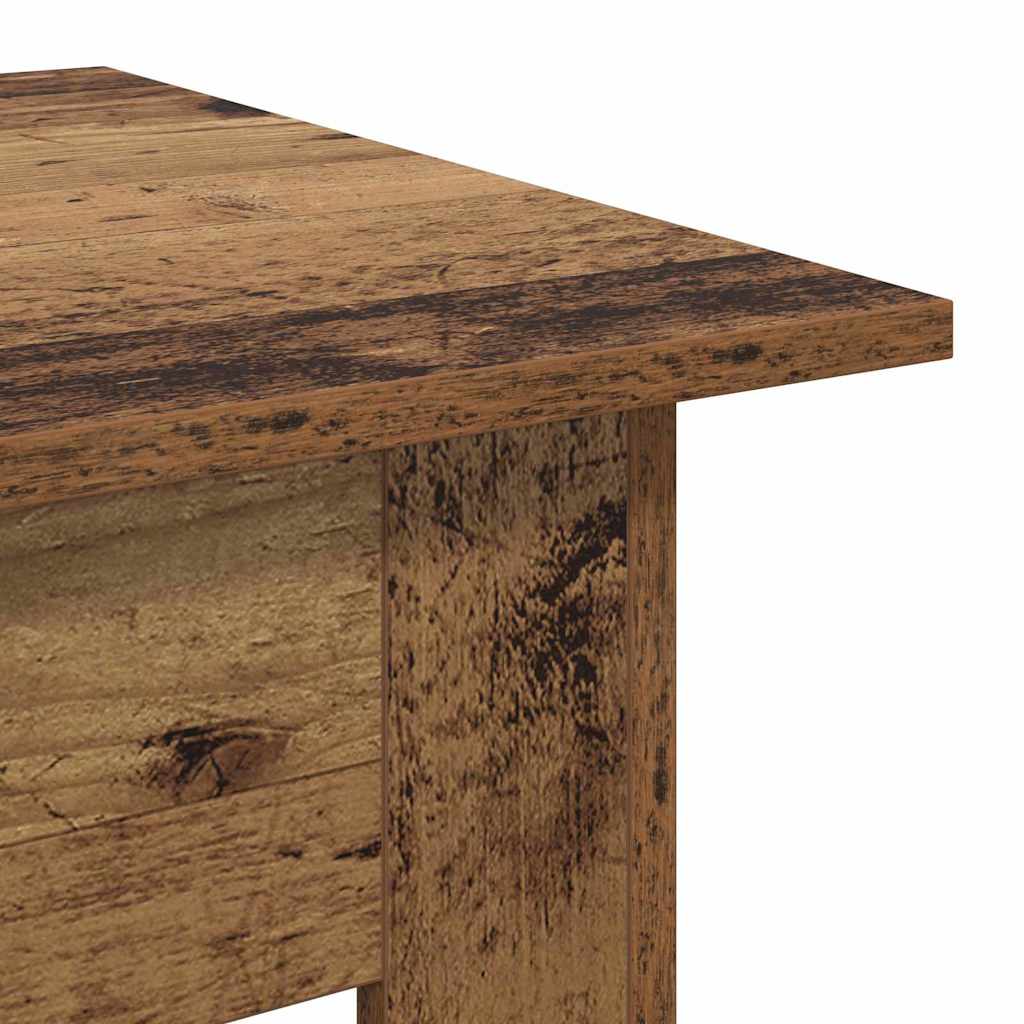 Sofabord Gammelt træ 55 x 55 x 42 cm Konstrueret træ