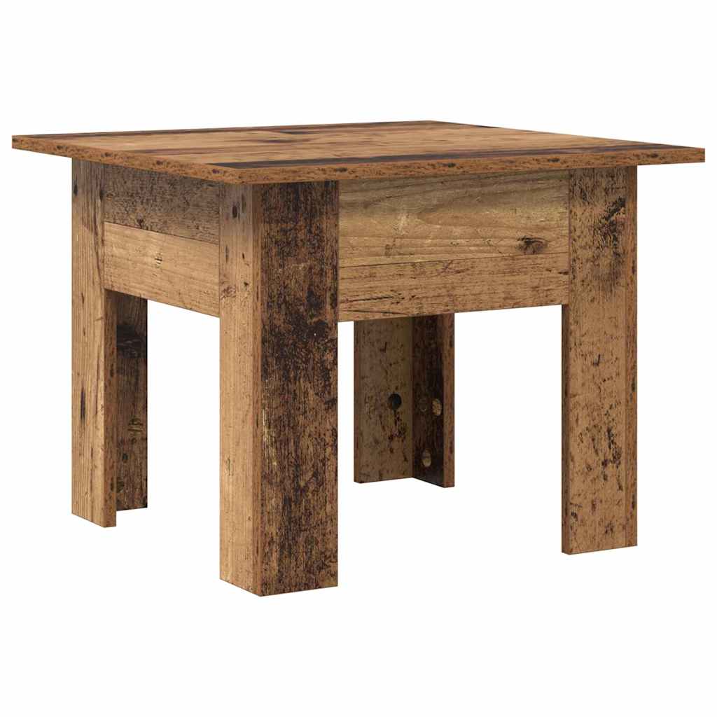 Sofabord Gammelt træ 55 x 55 x 42 cm Konstrueret træ