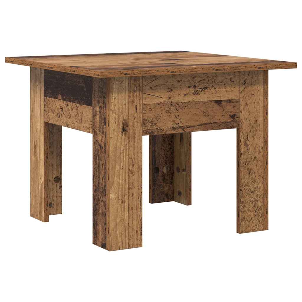 Sofabord Gammelt træ 55 x 55 x 42 cm Konstrueret træ