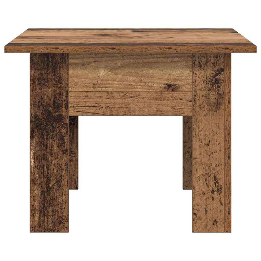 Sofabord Gammelt træ 55 x 55 x 42 cm Konstrueret træ