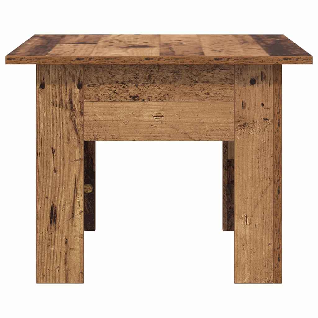 Sofabord Gammelt træ 55 x 55 x 42 cm Konstrueret træ