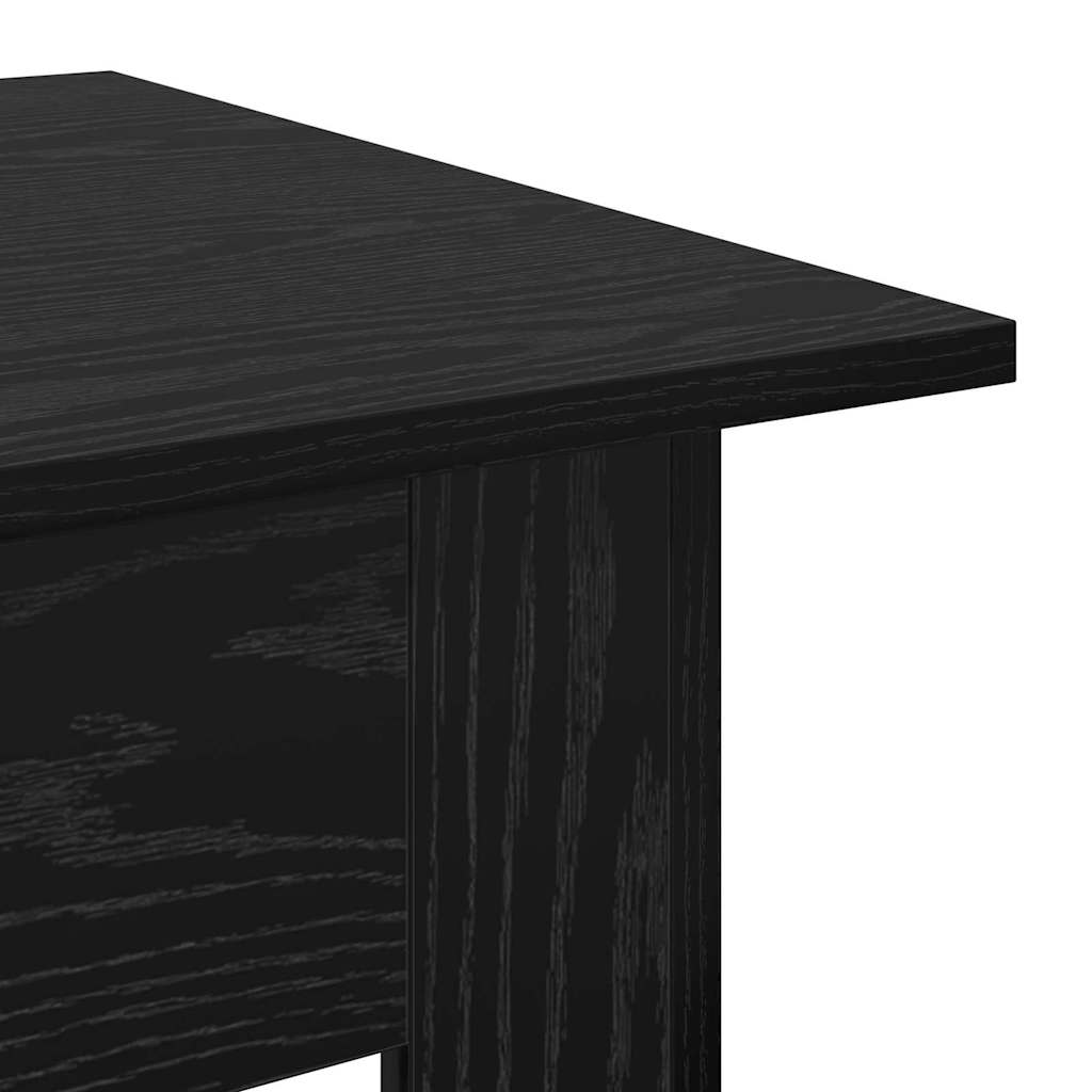 Sofabord Sort eg 55 x 55 x 42 cm Konstrueret træ