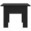 Sofabord Sort eg 55 x 55 x 42 cm Konstrueret træ