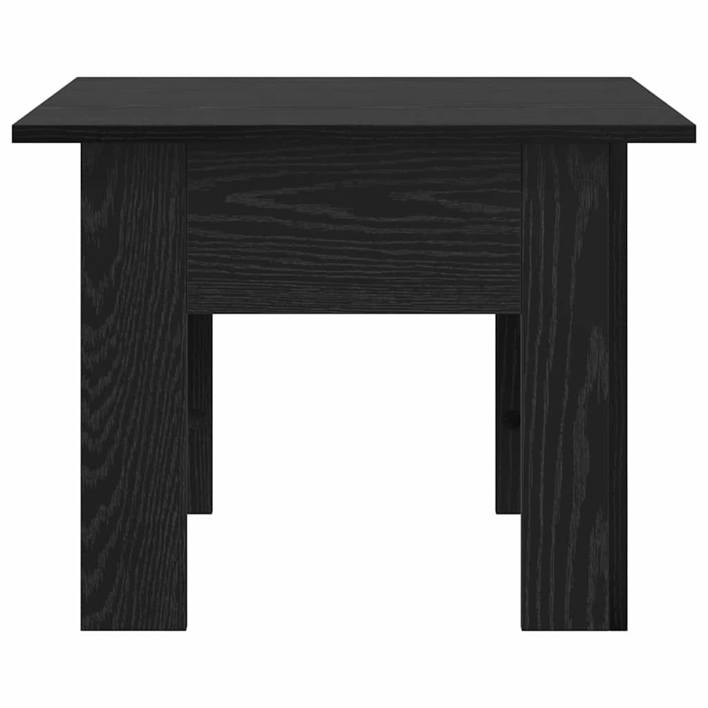Sofabord Sort eg 55 x 55 x 42 cm Konstrueret træ