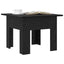 Sofabord Sort eg 55 x 55 x 42 cm Konstrueret træ