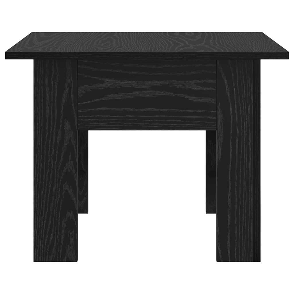 Sofabord Sort eg 55 x 55 x 42 cm Konstrueret træ