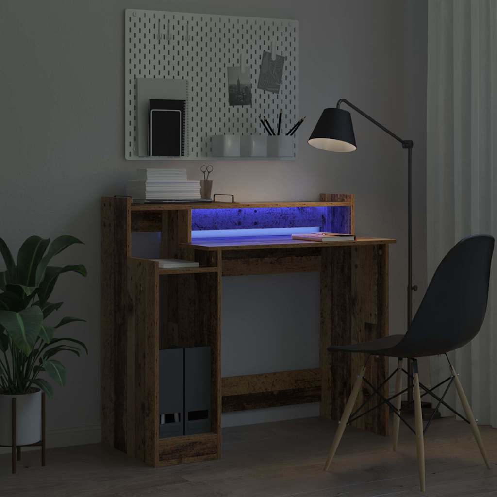 Bord Gammelt træ 97 x 45 x 90 cm Konstrueret træ