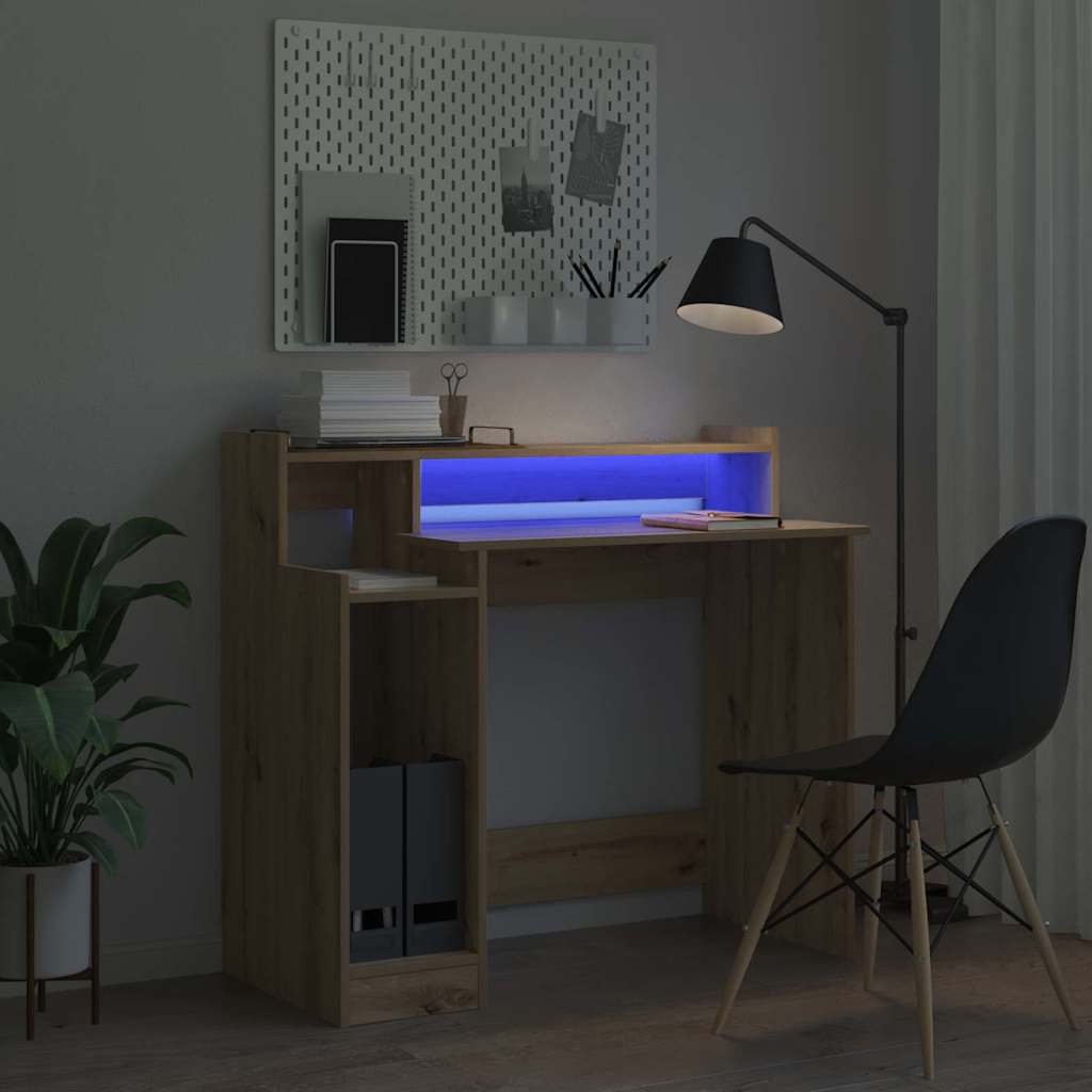 Bord Artisan Egetræ 97 x 45 x 90 cm Konstrueret træ