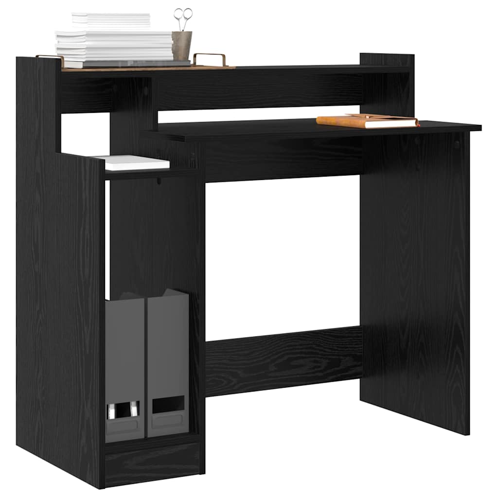 Bord Sort eg 97 x 45 x 90 cm Konstrueret træ