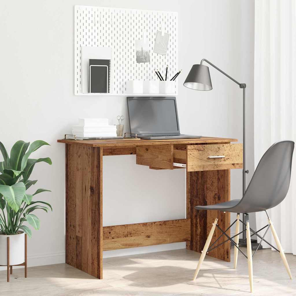 Bord Gammelt træ 100 x 50 x 76 cm Konstrueret træ