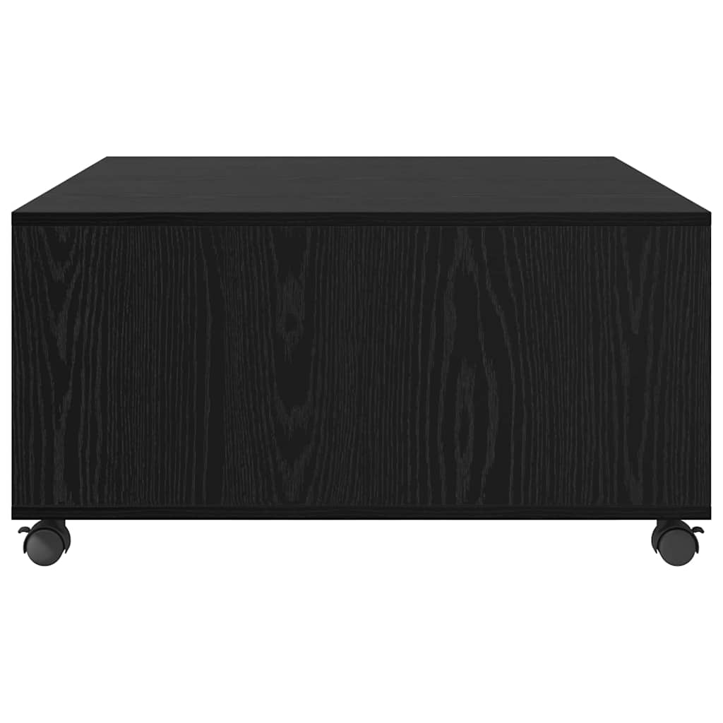 Sofabord Sort eg 75 x 75 x 38 cm Konstrueret træ