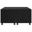 Sofabord Sort eg 75 x 75 x 38 cm Konstrueret træ