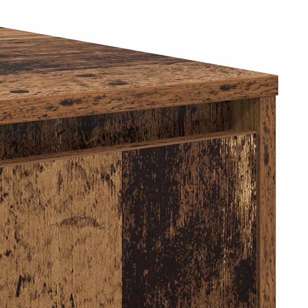 Sofabord Gammelt træ 80 x 80 x 31.5 cm Konstrueret træ