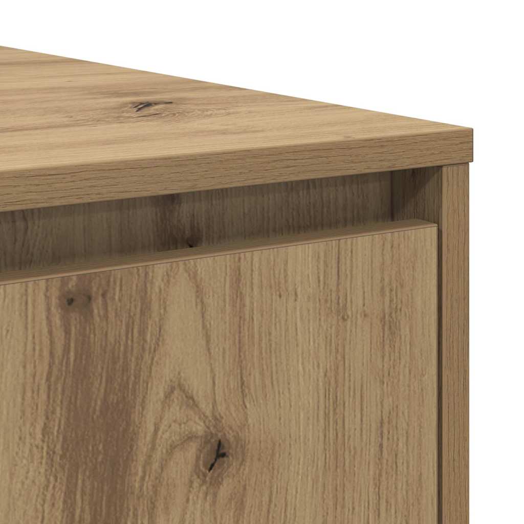Sofabord artisan eg 80 x 80 x 31.5 cm Konstrueret træ