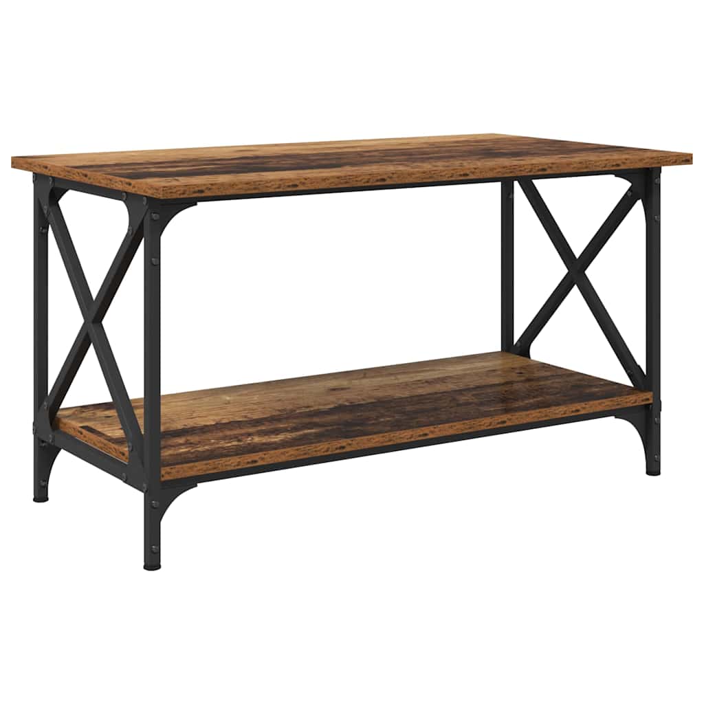 Sofabord Gammelt træ 80 x 45 x 45.5 cm Konstrueret træ