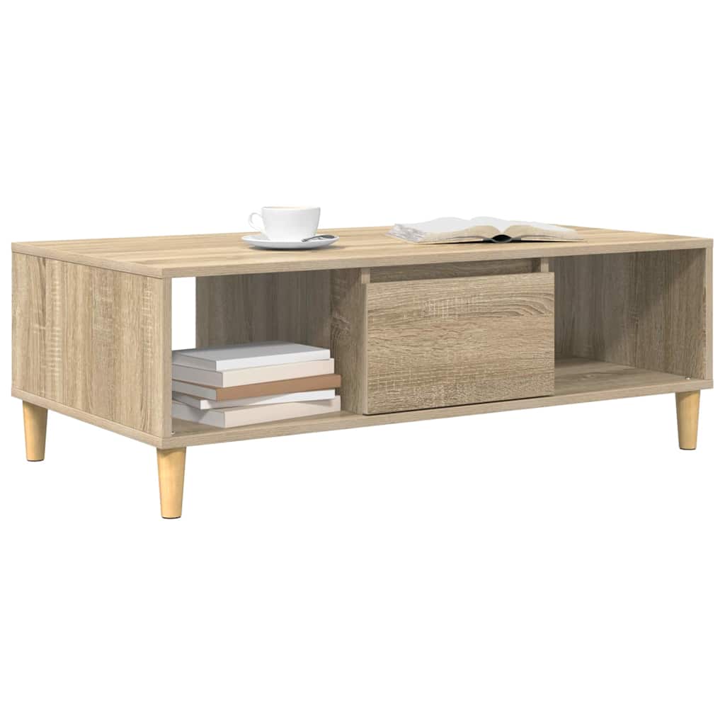 Sofabord Sonoma eg 102 x 55 x 35 cm Konstrueret træ