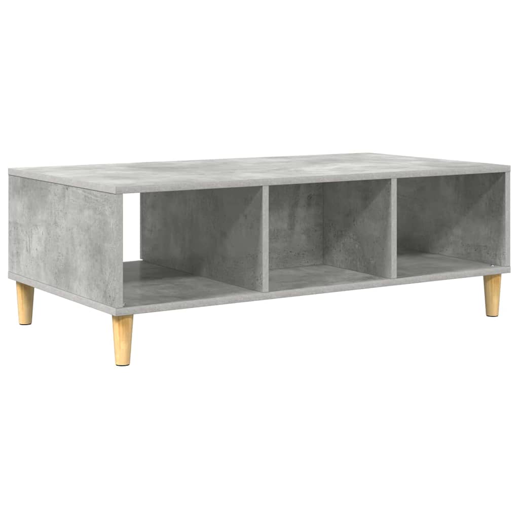 Sofabord Beton Grå 102 x 55 x 35 cm Konstrueret træ