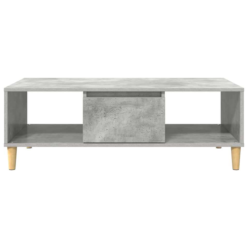 Sofabord Beton Grå 102 x 55 x 35 cm Konstrueret træ