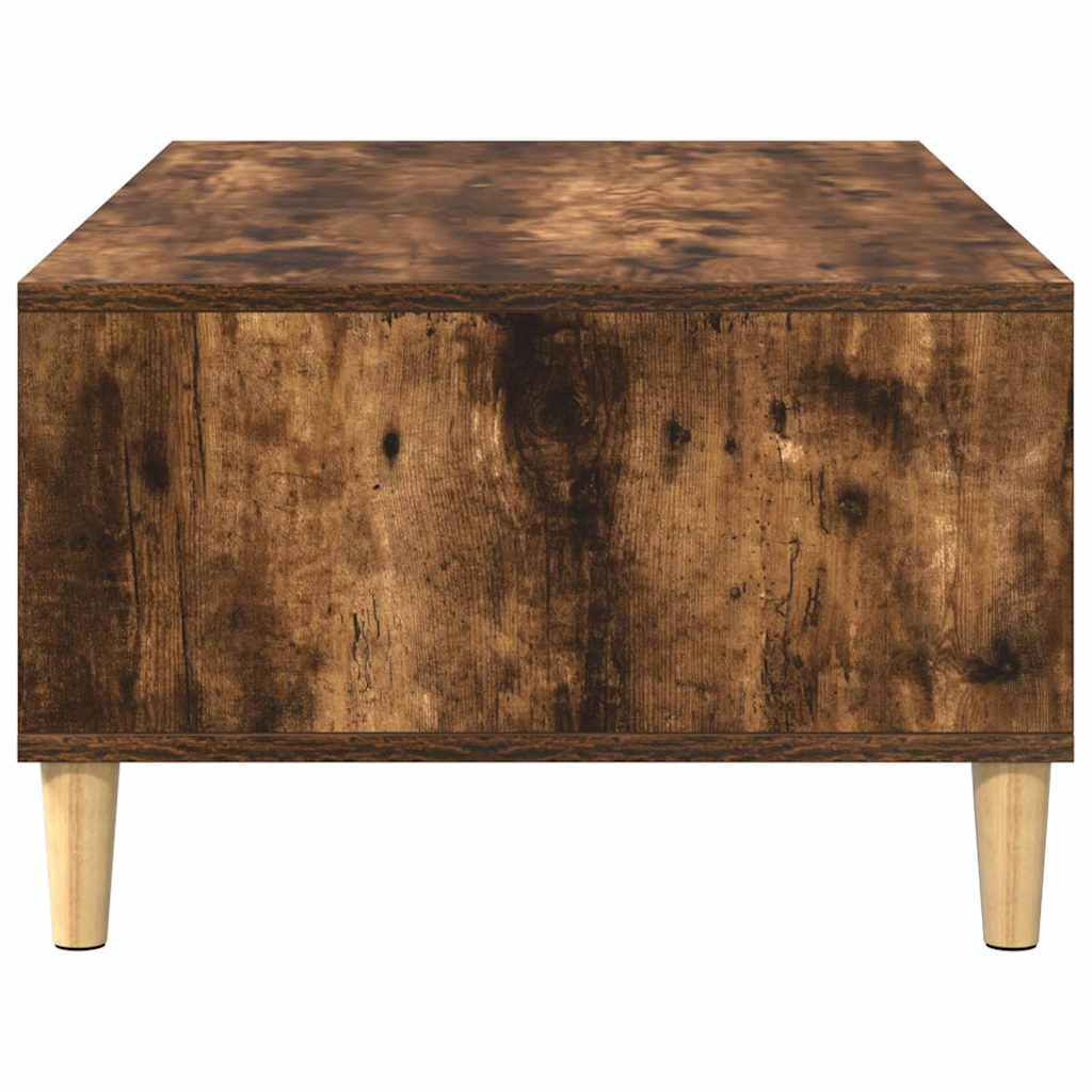 Sofabord Røget eg 102 x 55 x 35 cm Konstrueret træ
