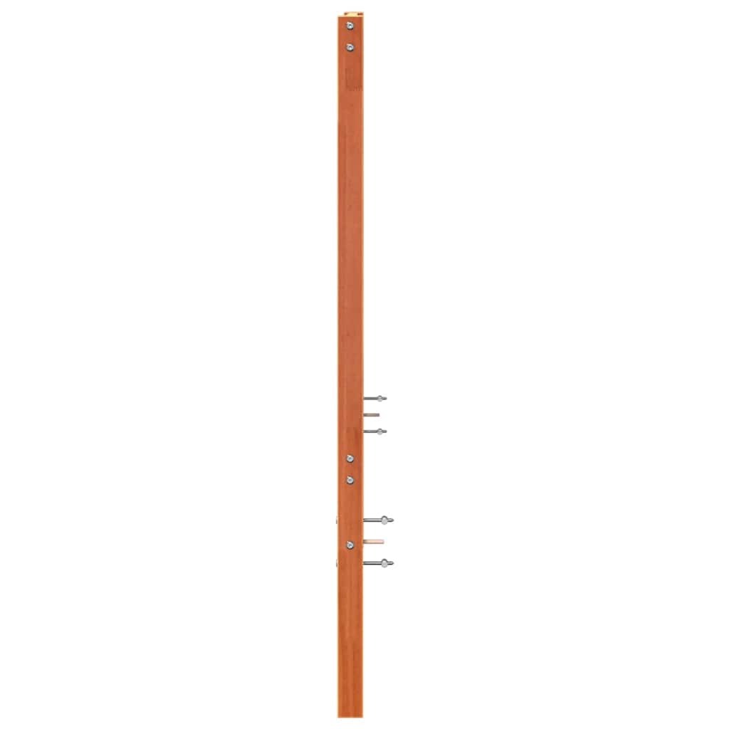 Senge Hovedgærde Voks brun 80,5 x 4 x 104 cm Massiv fyrretræ