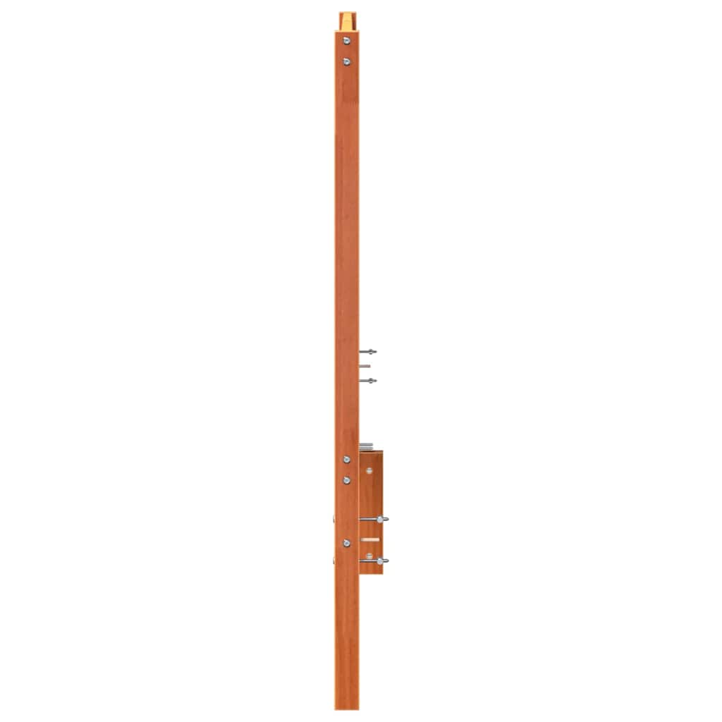 Senge Hovedgærde Voks brun 145,5 x 4 x 104 cm Massiv fyrretræ
