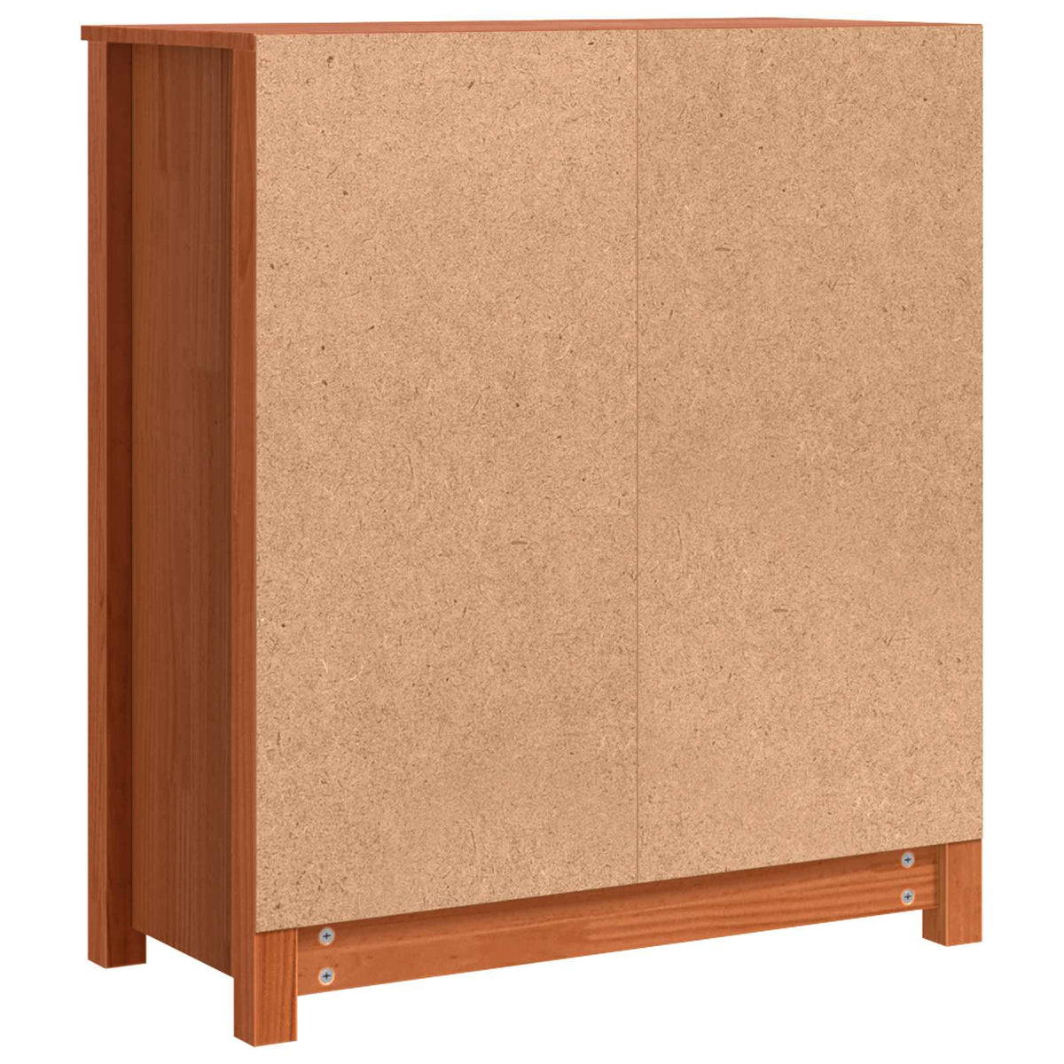 Sideboard Voks brun 70 x 35 x 80 cm Massiv fyrretræ