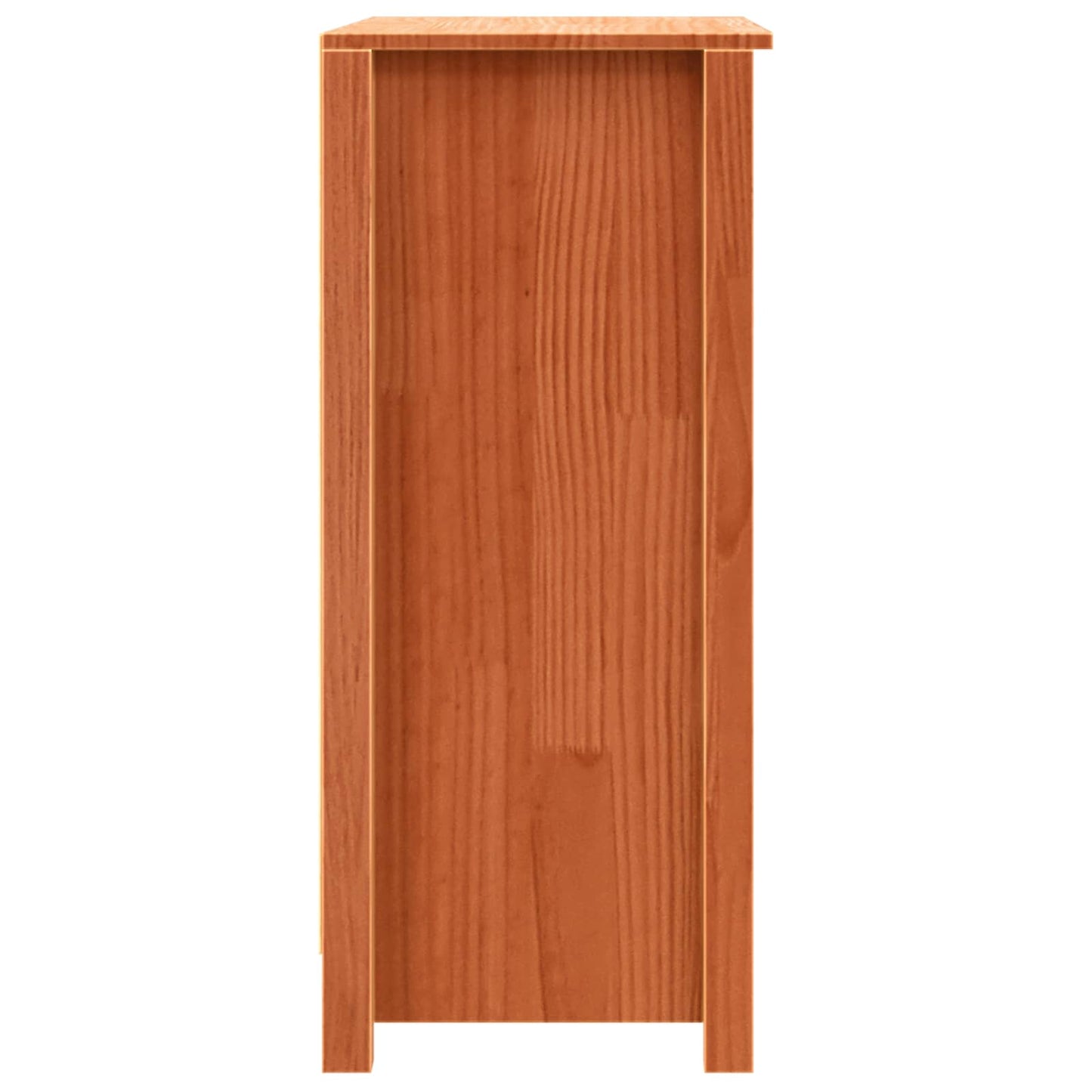 Sideboard Voks brun 70 x 35 x 80 cm Massiv fyrretræ