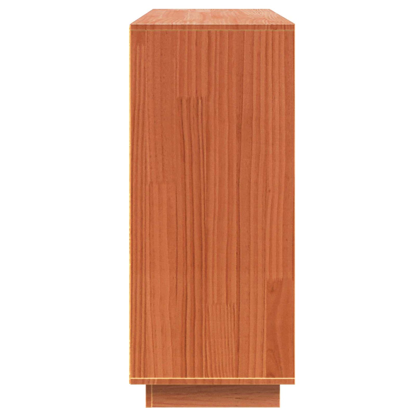 Sideboard Voks brun 104,5 x 34 x 80 cm Massiv fyrretræ