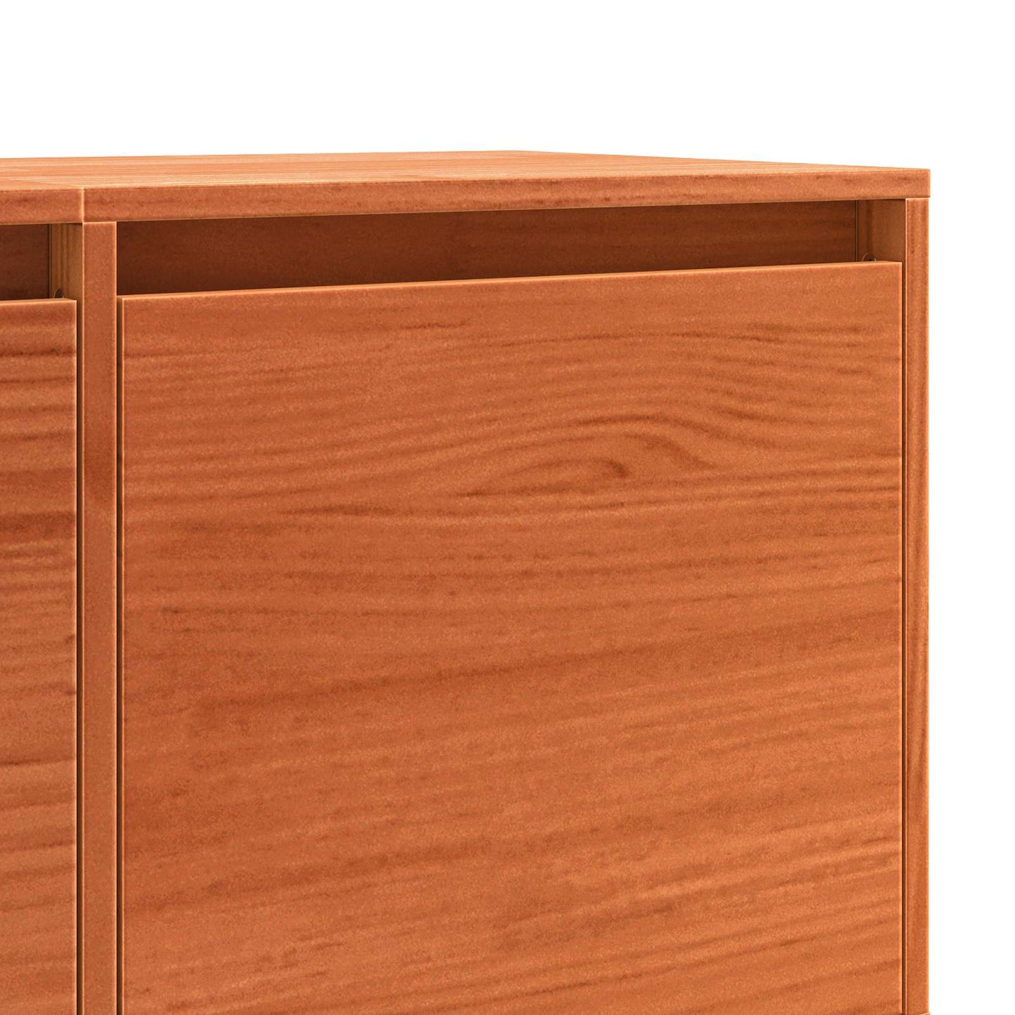 TV-skab 156 x 37 x 45 cm Brun Konstrueret træ