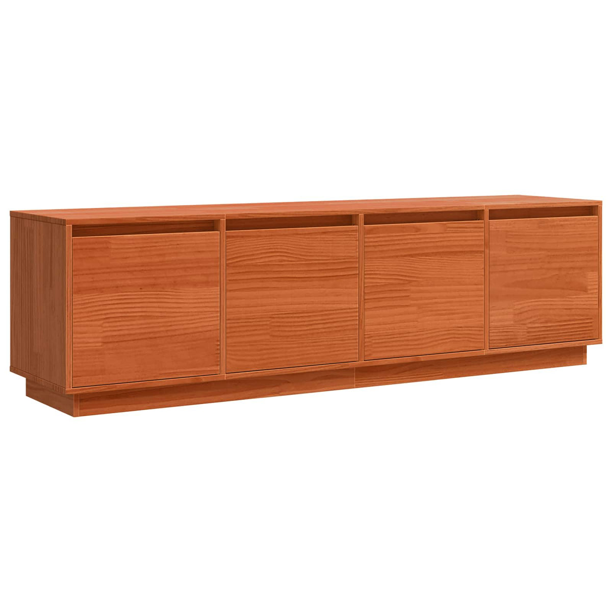 TV-skab 156 x 37 x 45 cm Brun Konstrueret træ