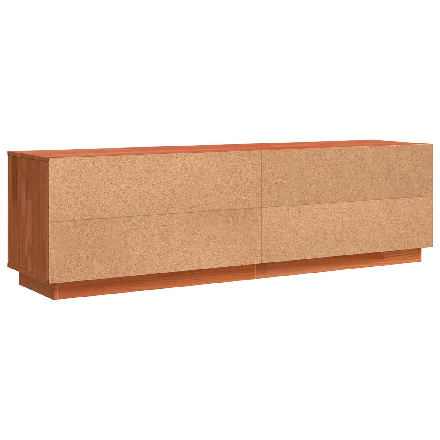 TV-skab 156 x 37 x 45 cm Brun Konstrueret træ