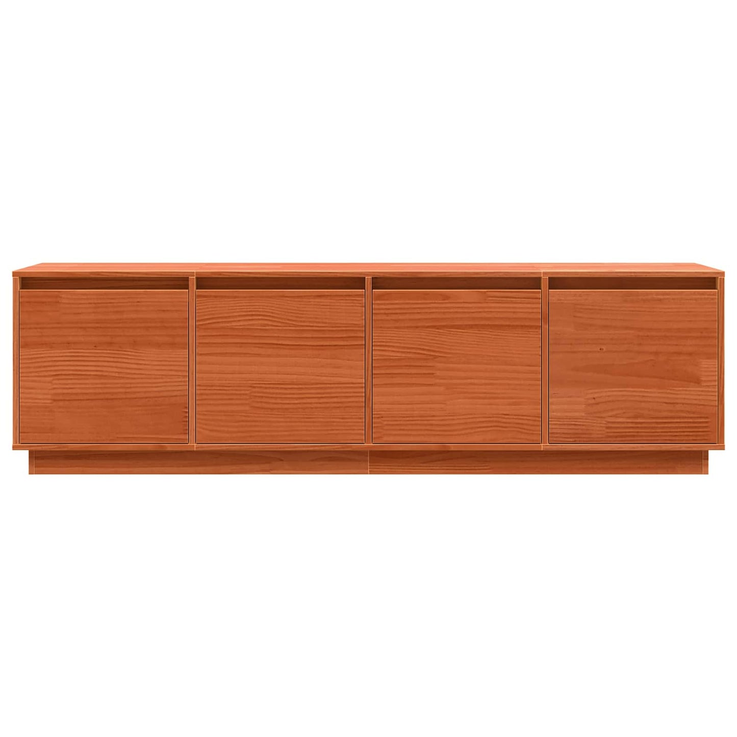 TV-skab 156 x 37 x 45 cm Brun Konstrueret træ
