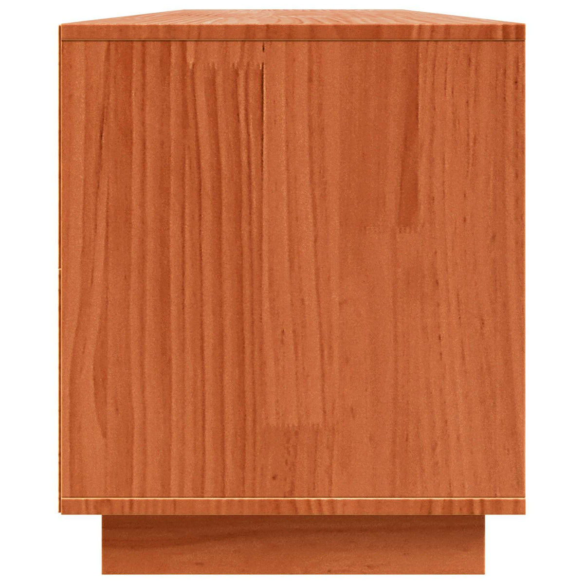 TV-skab 156 x 37 x 45 cm Brun Konstrueret træ