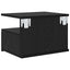 Flydende Natbord 2 stk. Sort eg 40 x 31 x 28 cm Konstrueret træ