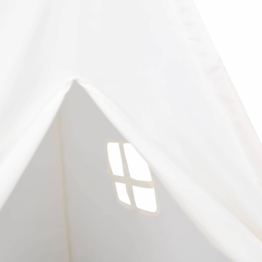 Teepee Telt Hvid 120 x 120 x 150 cm Stof og Plast