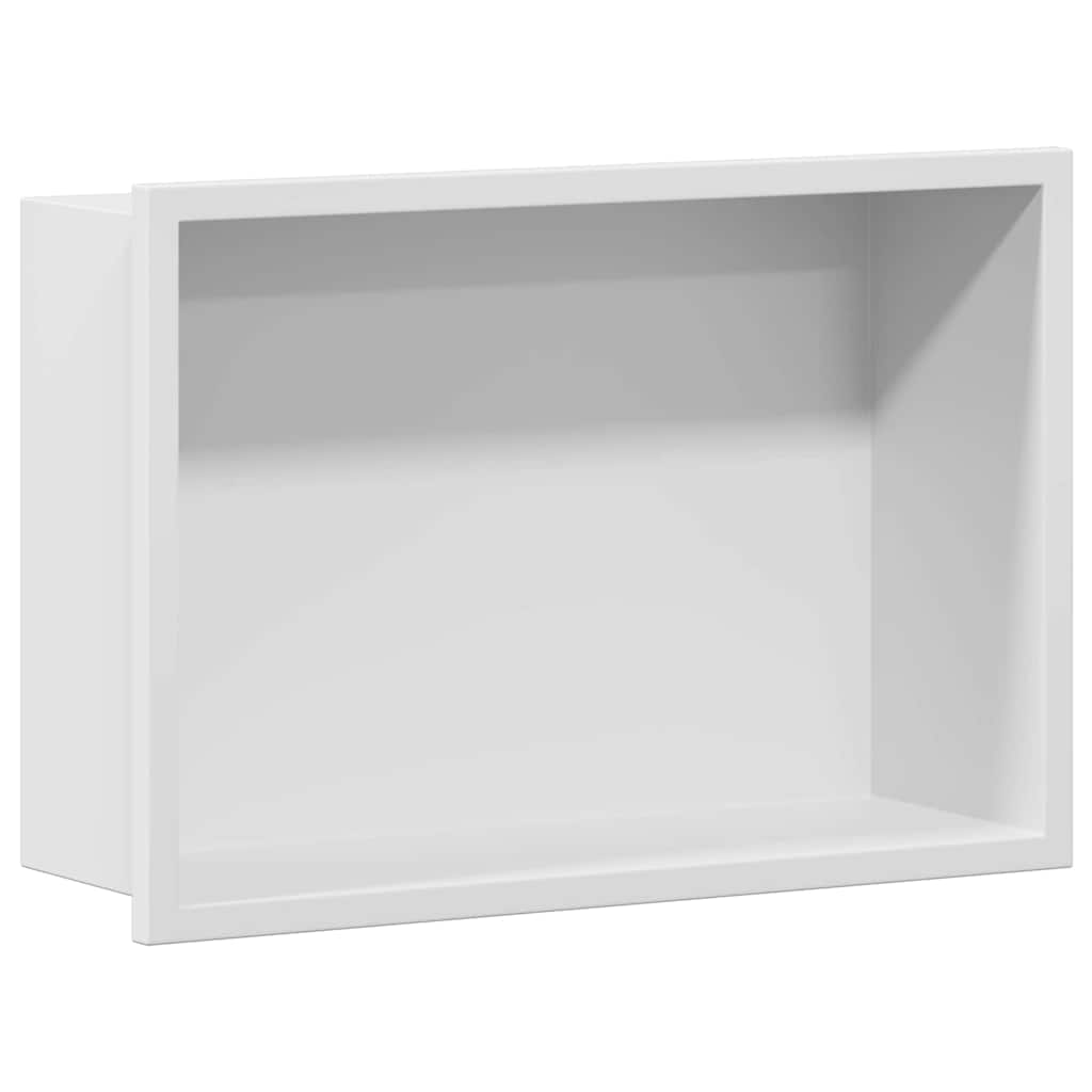 Bruse Niche Hvid 30 x 20 x 9,5 cm Rustfrit stål