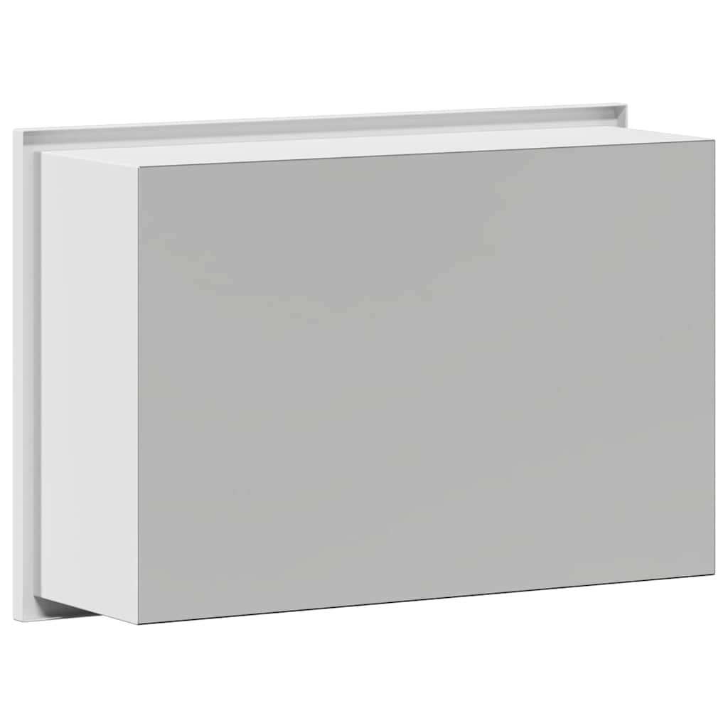 Bruse Niche Hvid 30 x 20 x 9,5 cm Rustfrit stål