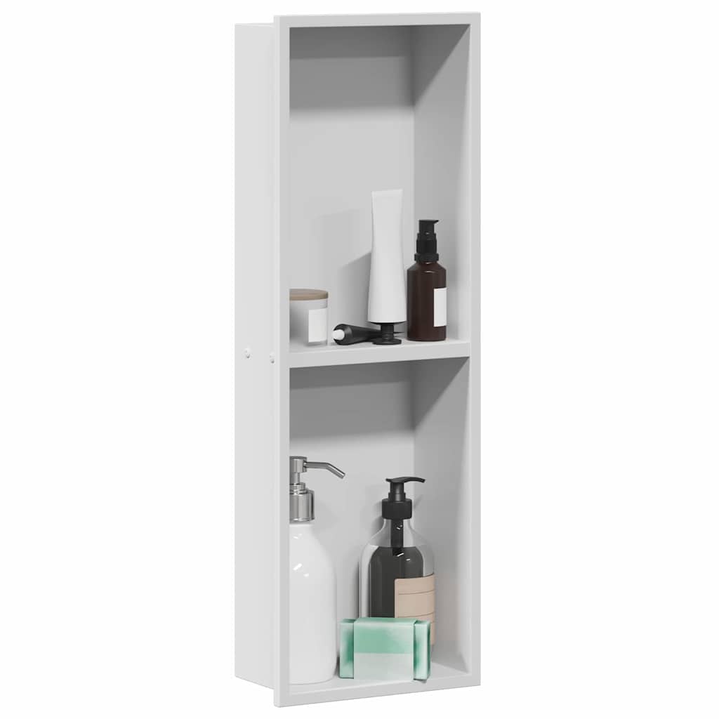 Bruse Niche Hvid 60 x 20 x 9,5 cm Rustfrit stål