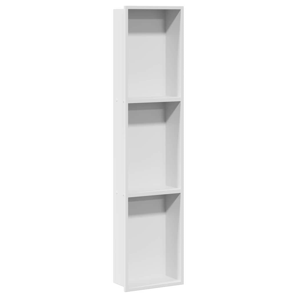 Bruse Niche Hvid 90 x 20 x 9,5 cm Rustfrit stål