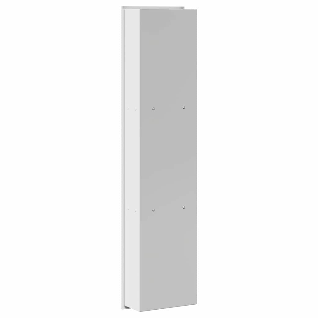Bruse Niche Hvid 90 x 20 x 9,5 cm Rustfrit stål