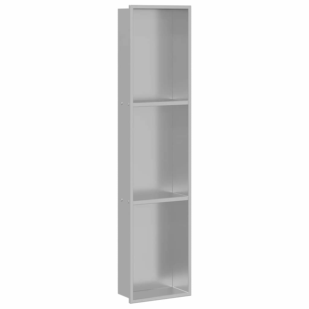 Bruse Niche Sølv 90 x 20 x 9,5 cm Rustfrit stål