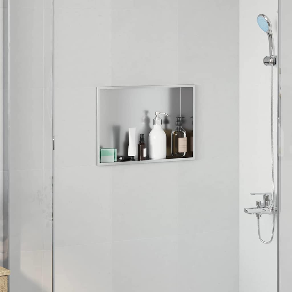 Bruse Niche Sølv 45 x 30 x 9,5 cm Rustfrit stål
