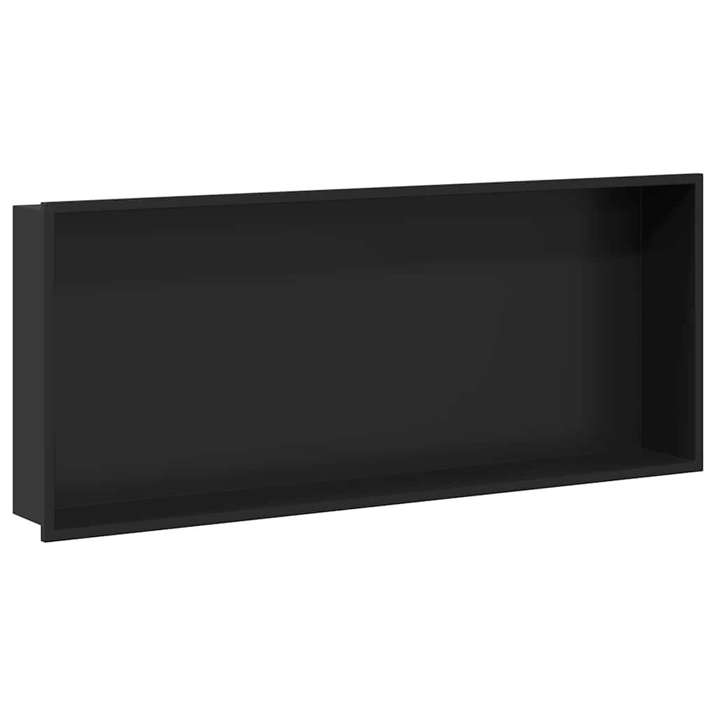 Bruse Niche Sort 75 x 30 x 9,5 cm Rustfrit stål