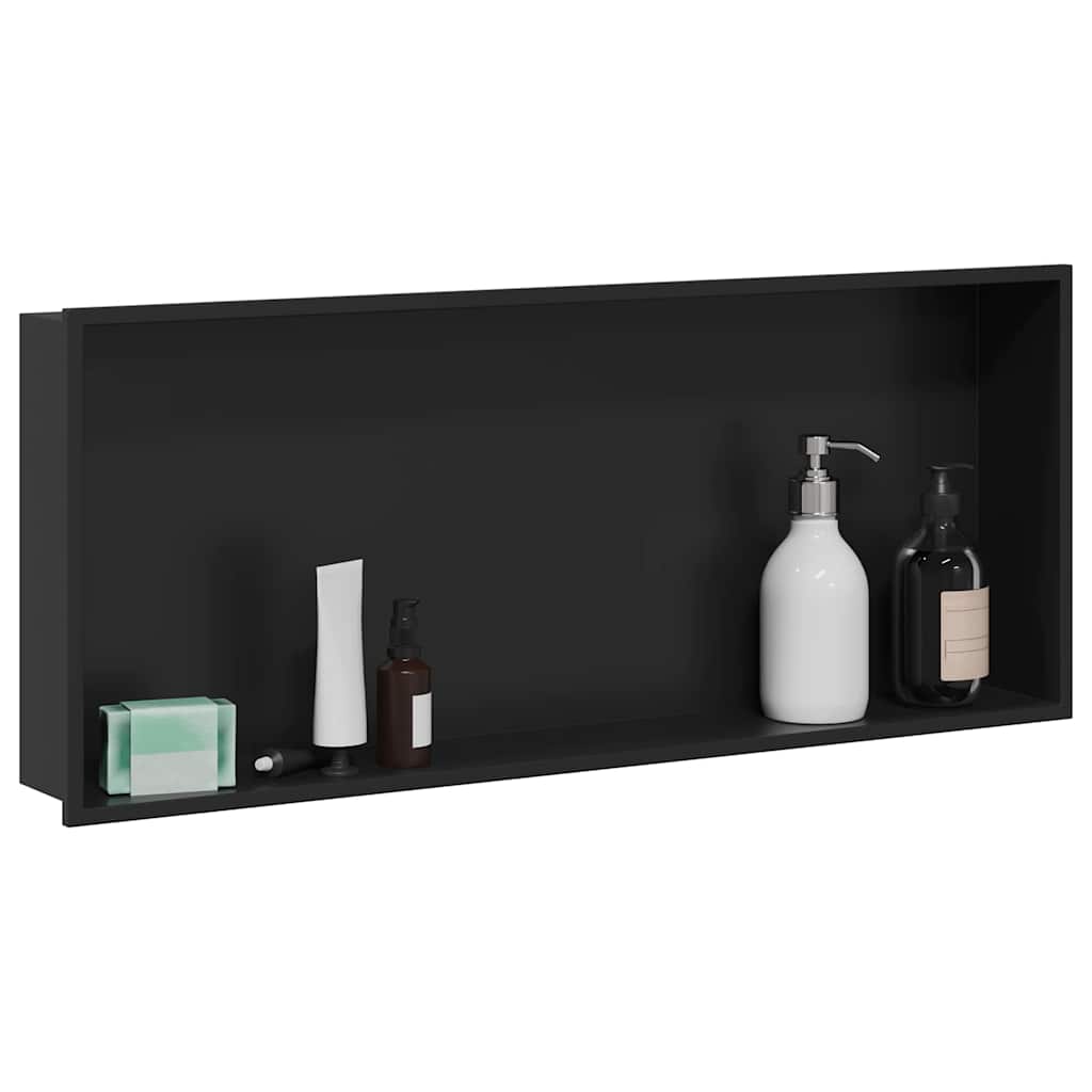 Bruse Niche Sort 75 x 30 x 9,5 cm Rustfrit stål