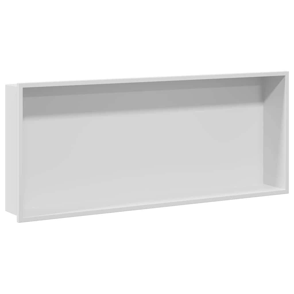 Bruse Niche Hvid 75 x 30 x 9,5 cm Rustfrit stål
