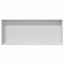 Bruse Niche Hvid 75 x 30 x 9,5 cm Rustfrit stål