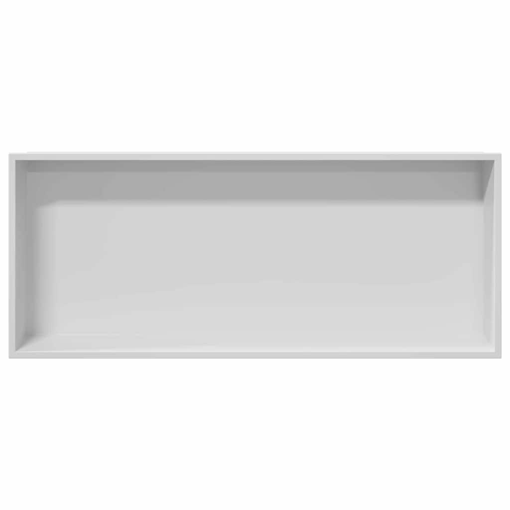 Bruse Niche Hvid 75 x 30 x 9,5 cm Rustfrit stål