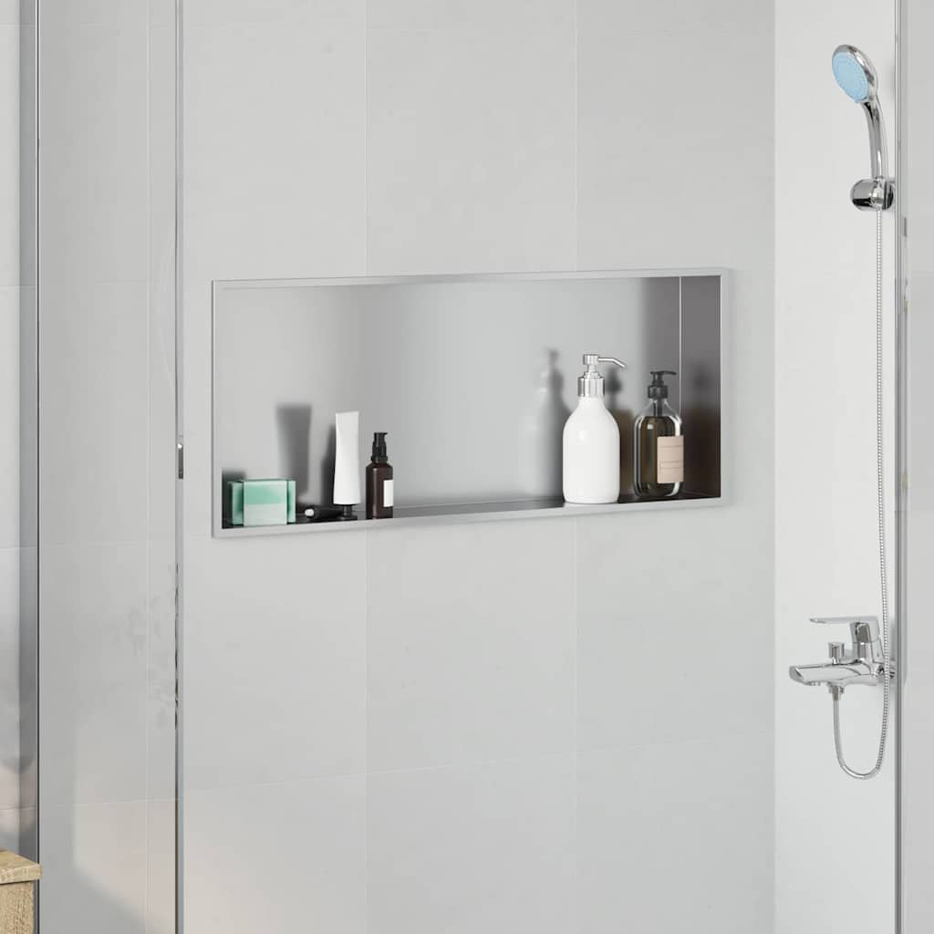 Bruse Niche Sølv 75 x 30 x 9,5 cm Rustfrit stål